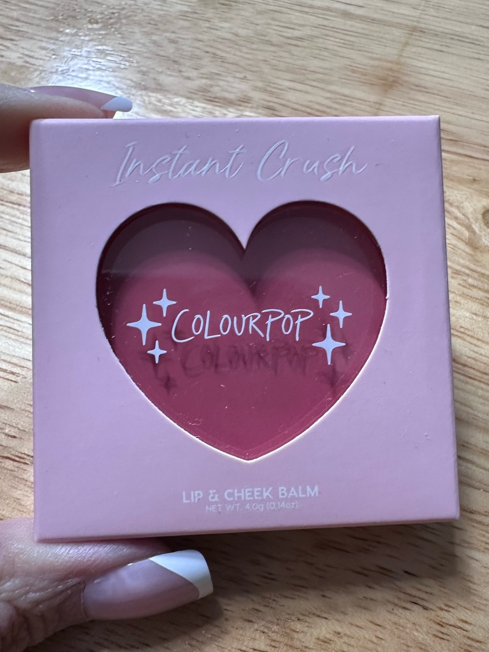 ColourPop Instant Crush Lip & Cheek Balm “Lucky U” NIB